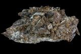 Axinite Crystal Cluster - Peru #87729-2